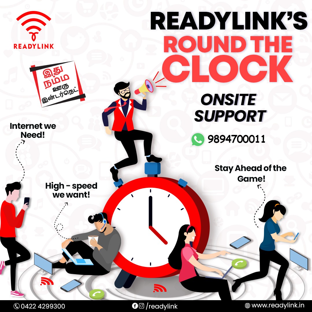 Readylink | Internet Service Provider in Coimbatore | Broadband